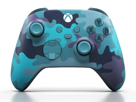 Xbox Series X S Mineral Camo Special Edition Modelo 3D