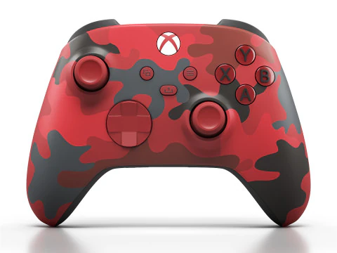 Xbox シリーズ X S デイストライク カモ スペシャル エディション 3Dモデル