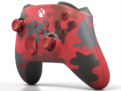 Xbox Series X S Daystrike Camo Special Edition 3D मॉडल