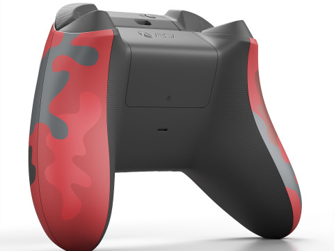 Xbox Series X S Daystrike Camo Special Edition 3D मॉडल