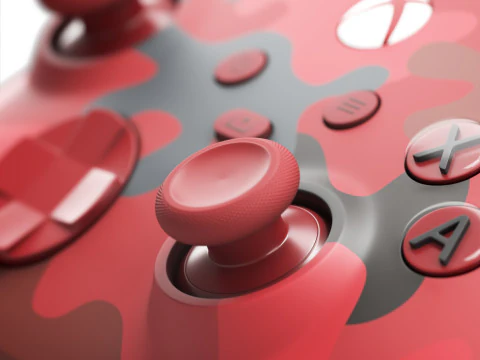 Xbox Series XS Daystrike Camo speciale editie 3D Model