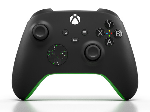 Xbox Series X Controller Galaxy Black Modelo 3D