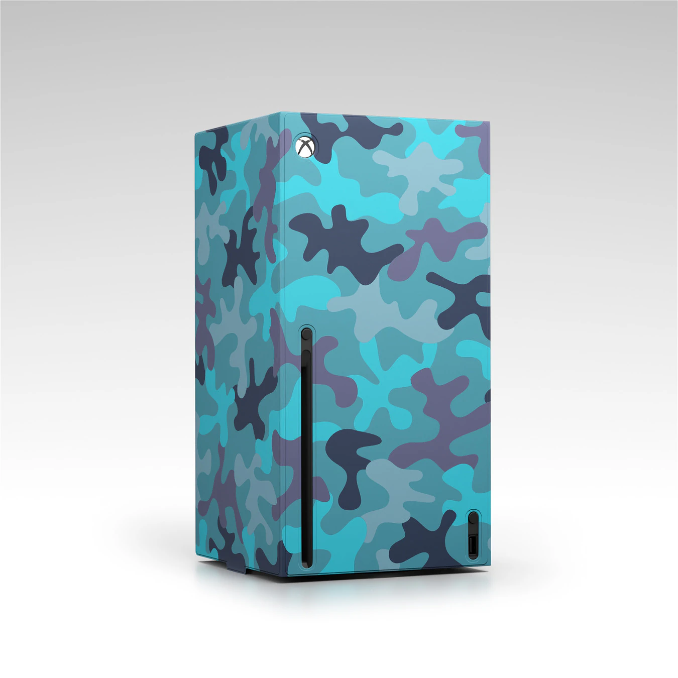 Funda para consola Xbox Series X Camuflaje mineral Modelo 3D .c4d .max .obj .3ds .fbx .stl .blend 