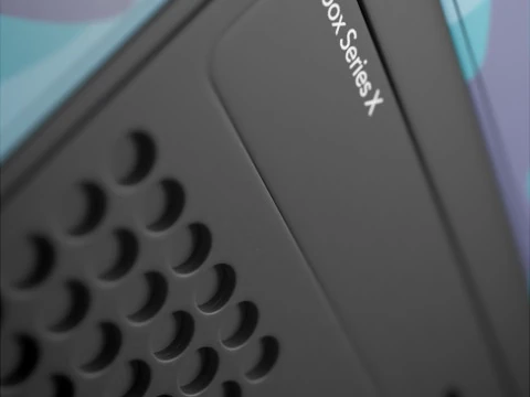 Funda para consola Xbox Series X Camuflaje mineral Modelo 3D