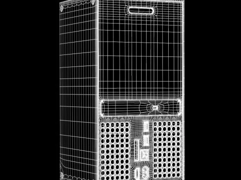 Funda para consola Xbox Series X Camuflaje mineral Modelo 3D