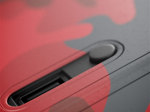 Xbox Series X Console Wrap Daystrike Camo 3D Model