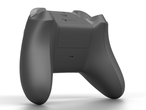Xbox Series X Console and Controller Carbon Black 3D Model