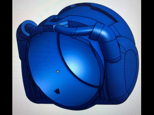 samus helmet - metroid 3D 模型