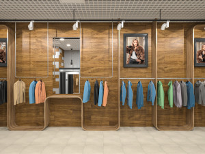 Clothing store interior 3D Модель