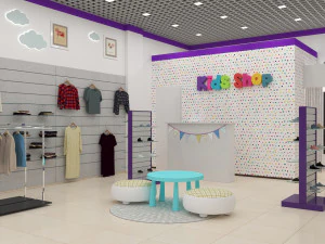 Kids shop 3D Model