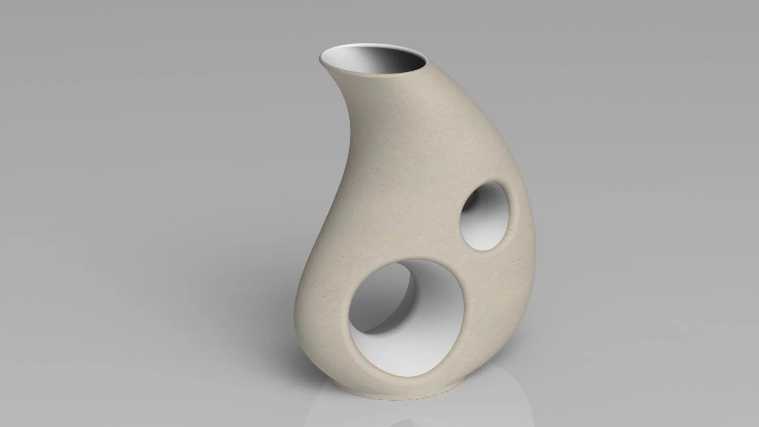 Holes vase 3D Print Model .c4d .max .obj .3ds .fbx .stl .blend