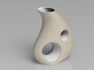 holes vase 3D Принт Модель