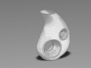 holes vase 3D-printmodel