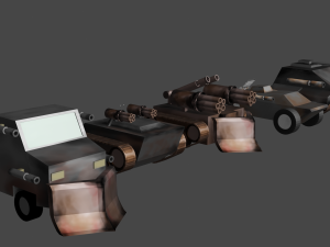 military vehicles Model 3D