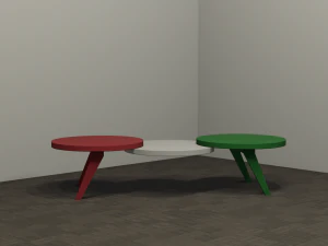coffee table by ml-design 3D Model