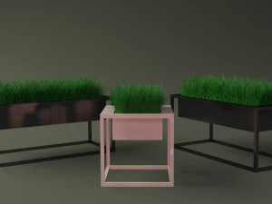 flower pot by ml-design 3D Model