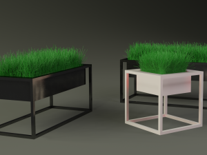 flower pot by ml-design 3D Model
