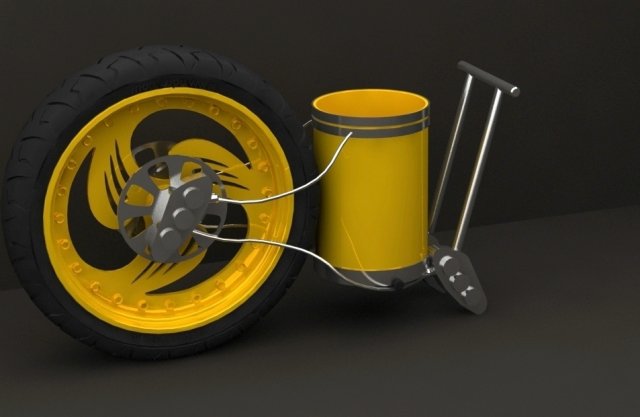 basket 3D Model .c4d .max .obj .3ds .fbx .stl .blend 