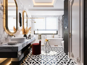 bagno moderno Modello 3D