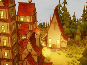 fantasy village pack Modelo 3D