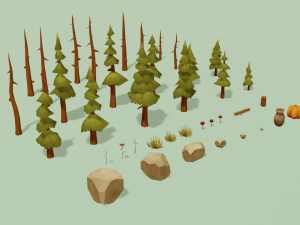 fantasy village pack Modelo 3D