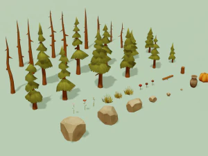 fantasy village pack 3D Model