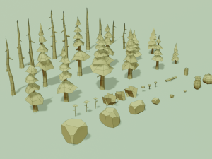 fantasy village pack Modelo 3D