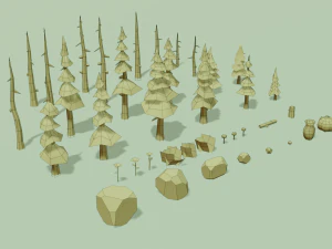 fantasy village pack 3D Model