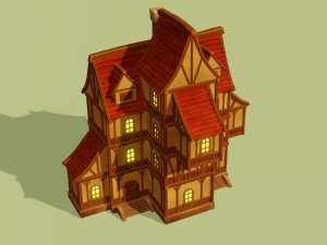 fantasy village pack Modelo 3D
