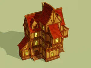 fantasy village pack 3D Model