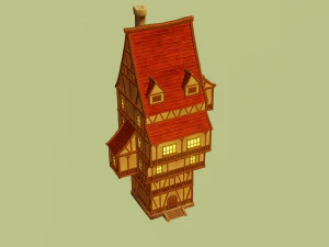 fantasy village pack 3D Model