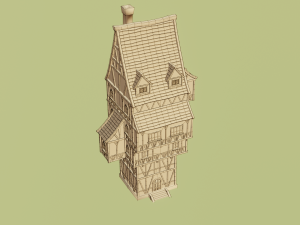 fantasy village pack Modelo 3D