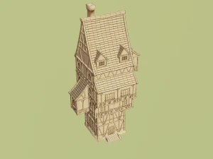fantasy village pack 3D Model