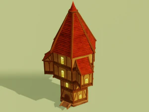 fantasy village pack 3D Model