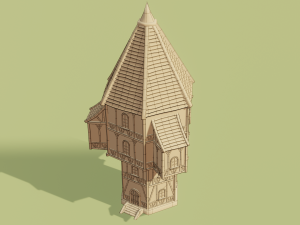 fantasy village pack Modelo 3D