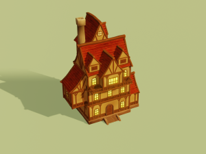 fantasy village pack Modelo 3D