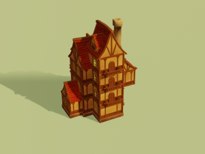 fantasy village pack Modelo 3D