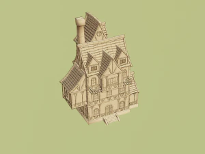 fantasy village pack 3D Model