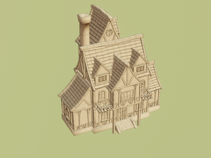 fantasy village pack Modelo 3D