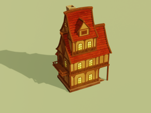 fantasy village pack Modelo 3D