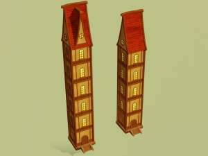 fantasy village pack Modelo 3D