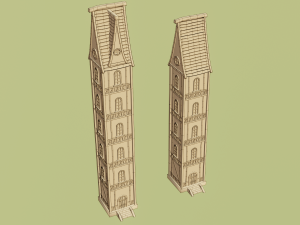 fantasy village pack Modelo 3D
