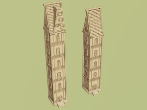 fantasy village pack 3D Model