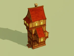 fantasy village pack 3D Model