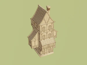 fantasy village pack 3D Model