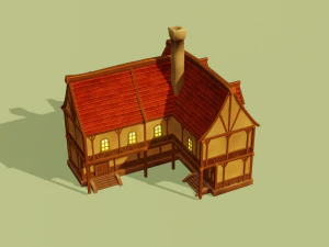 fantasy village pack 3D Model