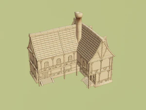 fantasy village pack 3D Model