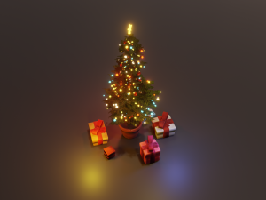 christmas tree 3D-Modell