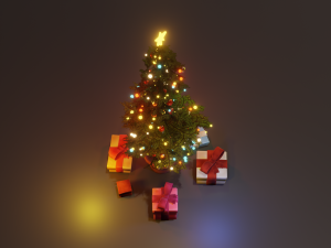 christmas tree 3D-Modell