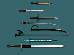 phinikes sword collection 1 3D 모델